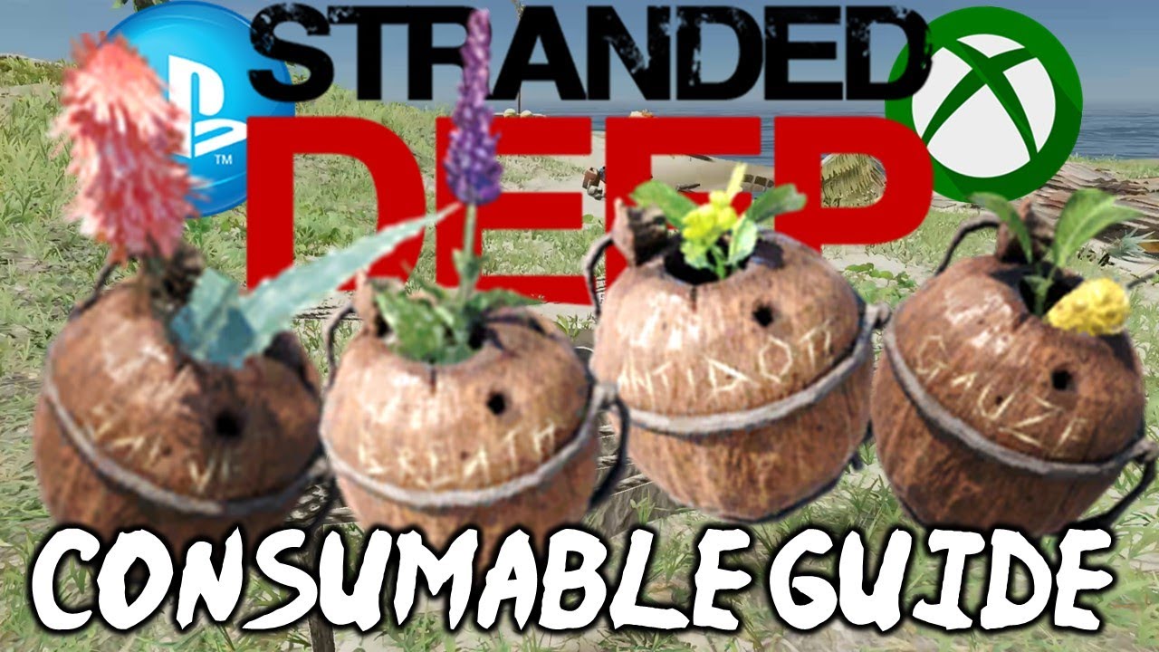 How To Cure Every Negative Status Effect In Stranded Deep