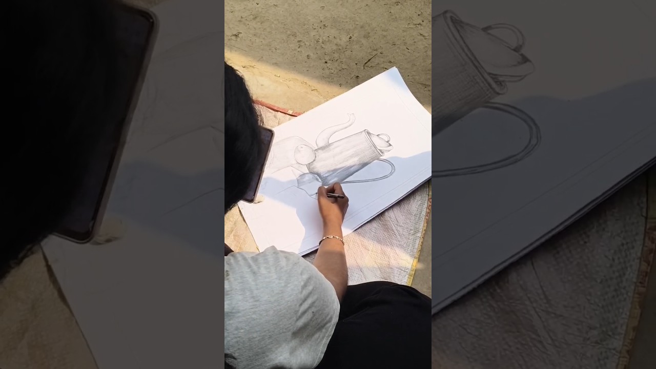 artist 🎨 mini vlog 22 drawing with some masti ❤️🥰