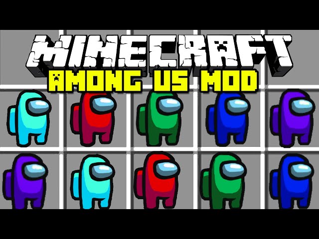 AMONG US MOD 1.16.3 minecraft - how to download & install Among Us