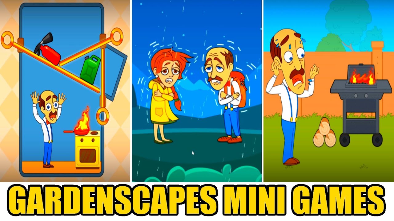 Gardenscapes Mini Games Austin's Bad Dream 2 YouTube