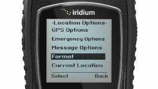 Configuración GPS Iridium Extreme 9575 en español 