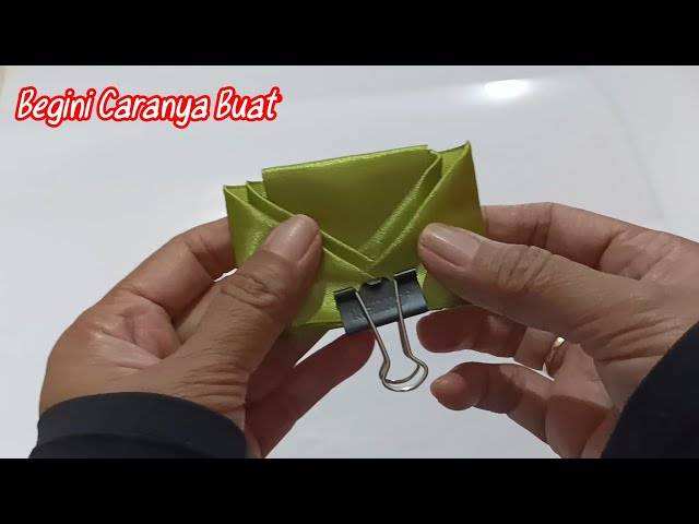 How to Make a Very Cool and Amazing Satin Ribbon #wiwinmurti #how #tutorial #sewing #diy #brooch