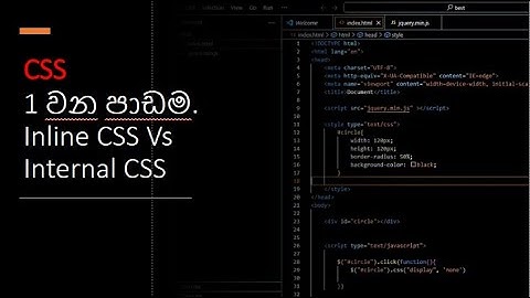 Web Developing Sinhala | How To create A WebSite Using CSS | CSS Sinhala |Black Tiger
