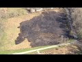 AERIALS: Field fire damage in southeast Jefferson County