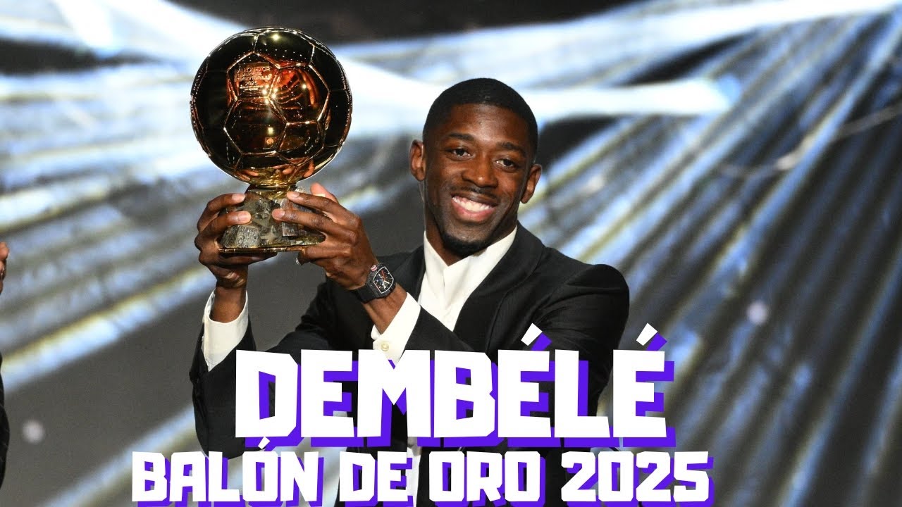 ¡DEMBÉLÉ BALÓN DE ORO 2025! ¿LO MERECÍA LAMINE YAMAL? MI OPINIÓN