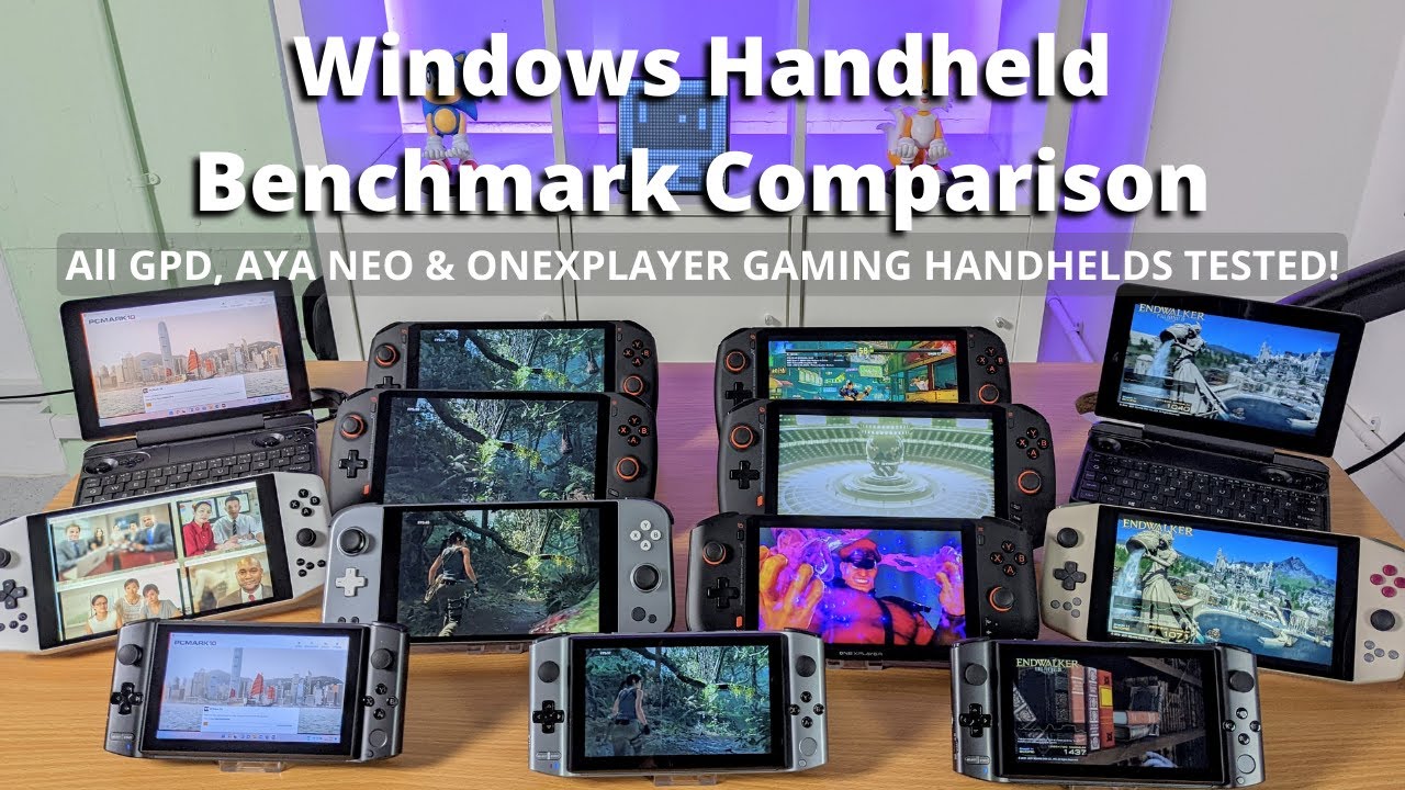 Puntos de referencia de PCs de juegos de mano - ¡Todos los AYA NEO, GPD y  ONEXPLAYER probados! - DroiX Blogs