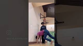 Calisthenics Day 4- Learning Handstand #Calisthenics #training #vlog #workout #strength