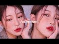 🍂주근깨 잔뜩, 가을과 어울리는 오렌지로즈 메이크업 / Autumn mood orange&rosy makeup  (의외의 색조합, 둥근눈썹, 오버립)  | 소윤