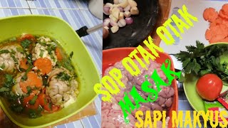 SKILLS-Proses membuka otak sapi