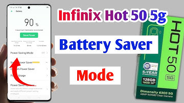 infinix hot 50 5g battery saver mode setting | how to enable battery saver mode in infinix hot 50