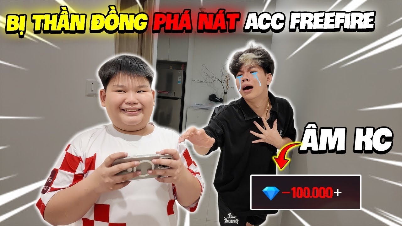 Joi FF Bị Bon Chuppy Phá Nát Acc FreeFire !!!