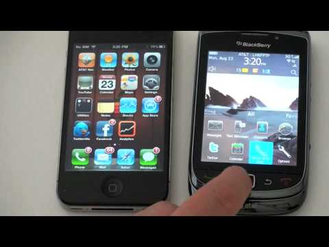 Video: Razlika Između IPhonea 4S I BlackBerry Torch 9810