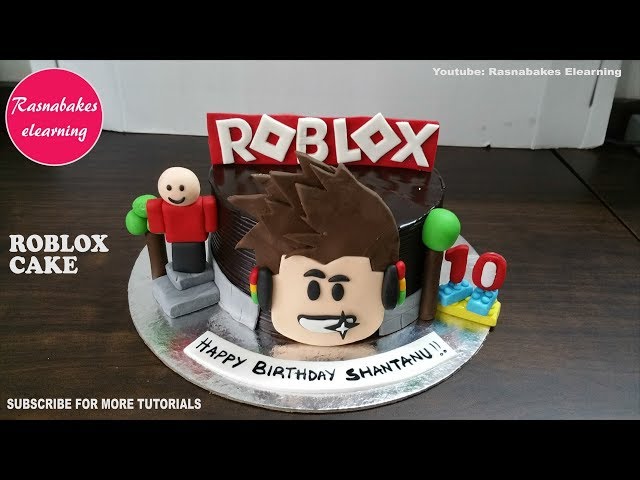 Roblox and Lego Cake