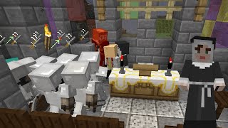 KİLİSEYE BASKIN YAPTIM KATLİAMOLDU!!! | Minecraft Kale MOD #14
