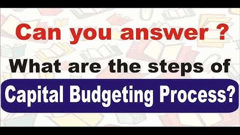 CAPITAL BUDGETING RANCHI UNIVERSITY B.COM SEM 6 M.COM SEM 2