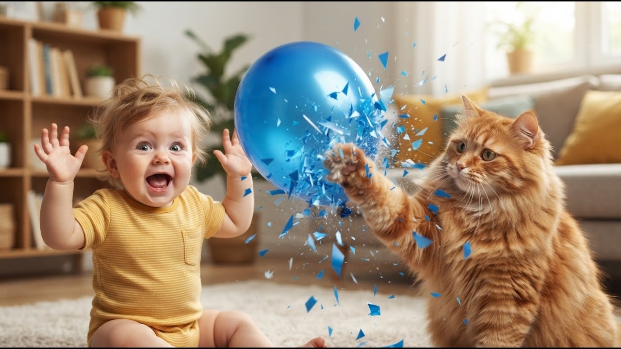 Funny Baby Moments with Cat & Dog 🐶👶 Non Stop Baby Laughing & Giggles Funny Dog & Baby