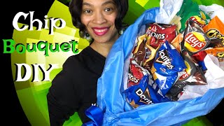 Chip Bouquet DIY | Snack Bouquet DIY