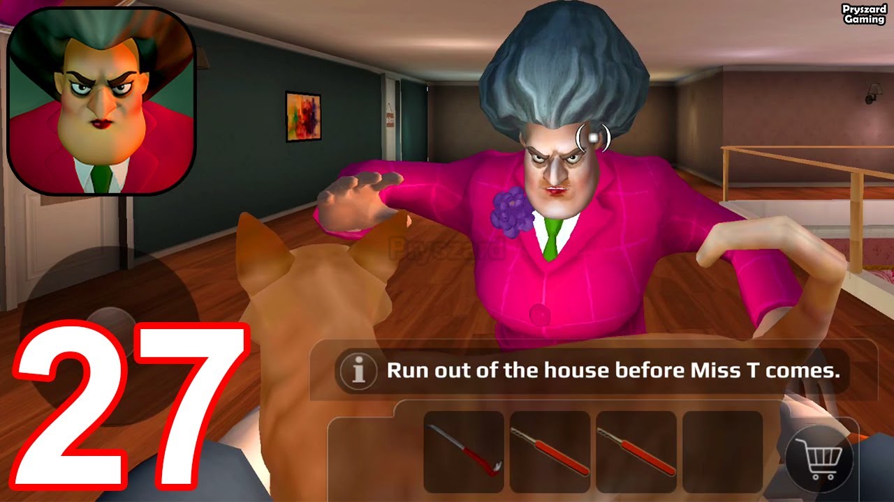 Scary Teacher 3D - Gameplay Walkthrough Part 18 Rat Attack Chapter