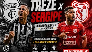 Últimas informações Lagarto x Treze