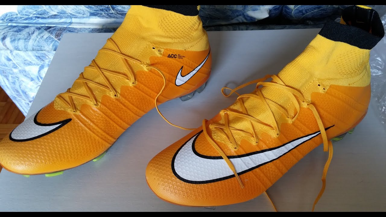 NIKE MERCURIAL SUPERFLY NARANJAS ALIEXPRESS UNBOXING REVIEW - YouTube