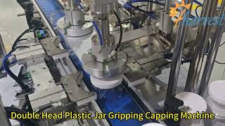 Why Choose Servo Control? Dual Head Automatic Screw Capper for Plastic Jars Ensures Consistency