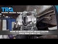 How to Replace Brake Caliper Front 1994-2004 Chevy S10