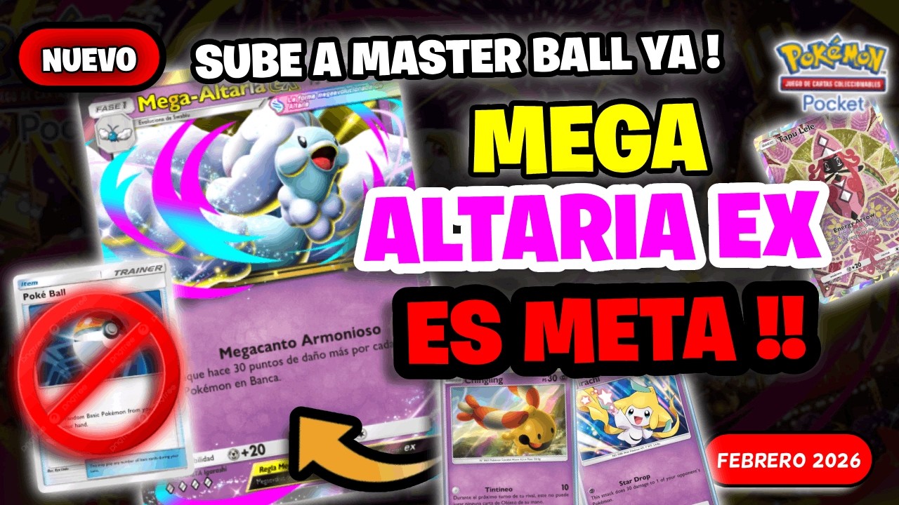 MEGA ALTARIA EX 2.0 ES META 🔥 Sube a MASTER RAPIDO