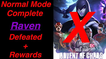 Advent Of Chaos | Tier 5 Complete | Raven Defeated + Rewards | Injustice 2 Mobile