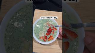 What I ate in a day 🍓🫖🥑