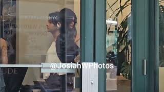 Kaia Gerber at Interlude Coffee Tribeca. #kaiagerber