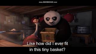 Kung Fu Panda 2 - Baby Po - Past Simple Tense - English Subtitles