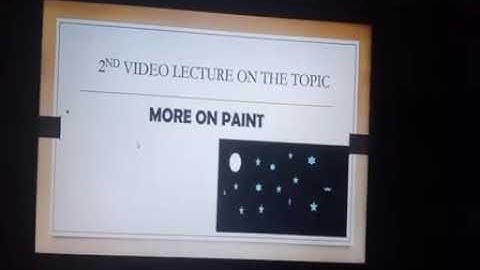 Computer ,class 3 ,chapter 4 More on Ms Paint, video 2/2