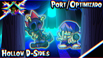 Hollow D-Sides Optimizado/Port|Gameplay/Song|Low End|Hard|Android/PC|El Bendy74 🔥