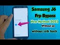 Frp bypass Samsung j6|Samsung J6 frp bypass without pc|Samsung j6 frp bypass android 10|J6 frp unlok