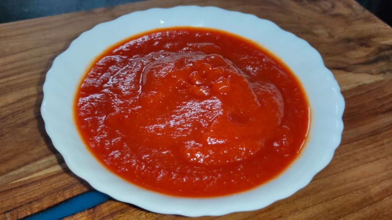 Tomato Sauce Siam dan/Tomato Ketchup Recipe Easy & Tasty/ Mizo Eisiam @RosysKitchenMizoram