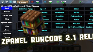 Zpanel runcode 2.1 release credits : Znyxus & @WxJpxW