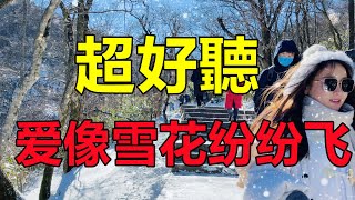 超好聽！手機裡一定要存下這首《愛像雪花紛紛飛》字字帶淚，聽哭了太好聽了，百聽不厭！給生活加點糖chinese song