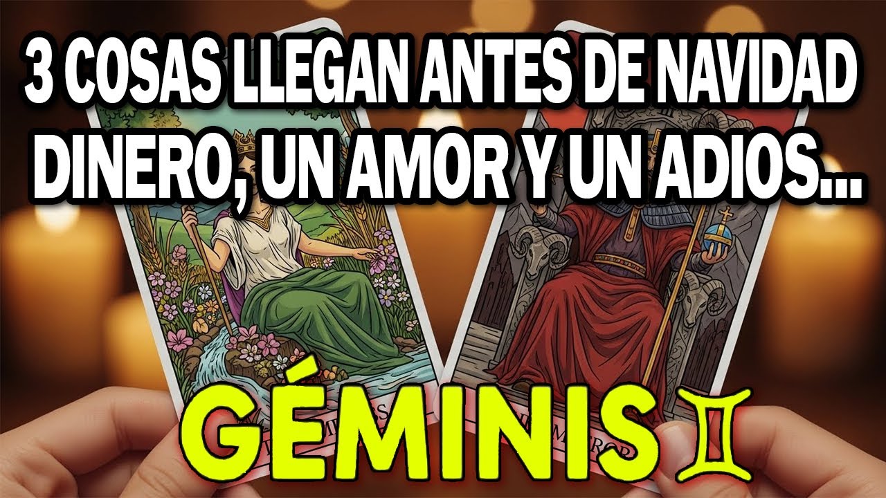 GÉMINIS ♊ 💸 LLEGA MUCHO DINERO a tu VIDA💰 UN ADIÓS que DUELE⚰️ Y un AMOR APOCALÍPTICO❤️