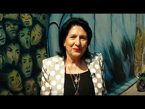 პრეზიდენტი ბერლინის კედელთან იმყოფებოდა