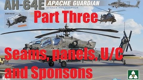 Takom 1/35 AH-64E Apache build. Part Three.