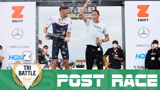 My thoughts after racing Jan Frodeno || Zwift Tri Battle