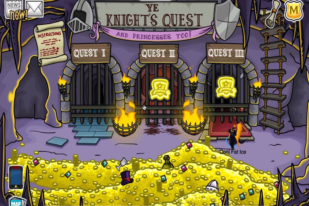 Club Penguin Medieval Party 2012 YouTube