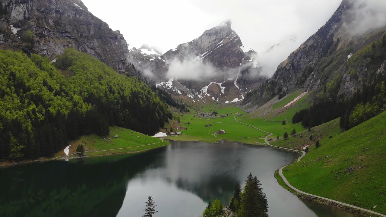 Secret Paradise | Swiss Alps Mountains | Pleasant music | beautiful natural scenery #elasmusics