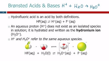4.3 Acid-Base Reactions