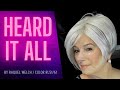 Heard It All by Raquel Welch Color Iced Granita RL/51/61 | A Short Hair Wig | Stacked Bob