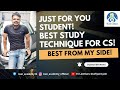 Just For You Student! Best From My Side! Must Watch! Best Study Technique for CS!#CSExecutiveclasses