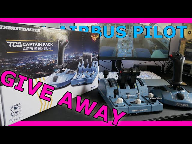 Thrustmaster TCA Captains Pack with a Real Airbus Pilot + Giveaway
