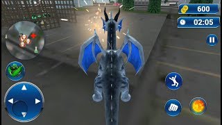 Grand Dragon Robot Transformation | Dragon Robot Crime City Fight - Android GamePlay screenshot 5