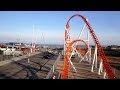 Thunderbolt front seat on-ride HD POV Luna Park, Coney Island NYC