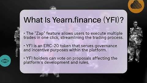 What Is Yearn.finance (YFI)? - CryptoBasics360.com